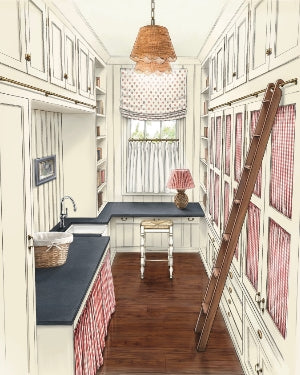 Illustration of Kips Bay Laundry Room