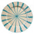 Hand Painted Pinwheel Dinnerware, Turquoise