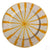 Hand Painted Pinwheel Dinnerware, Yellow