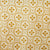 Block Printed Gold and White Tablecloth